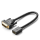 Kabel i złączka UGREEN Adapter DVI do HDMI 15cm czarny